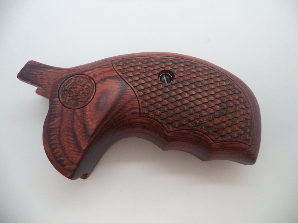 Smith & Wesson L Frame 686 Wood Grips - Round Butt | OEM Part 414020000