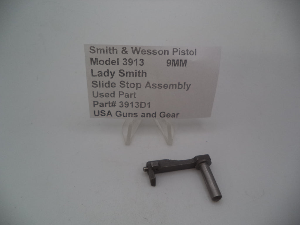 Smith & Wesson Model 3913 Slide Stop Assembly Lady Smith 9MM Used - 3913D1