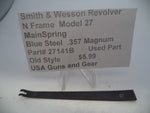 27141B Smith & Wesson N Frame Model 27 .357 Magnum Mainspring Used