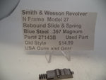 27143B Smith & Wesson N Frame Model 27  .357 Magnum Rebound Slide & Spring Used