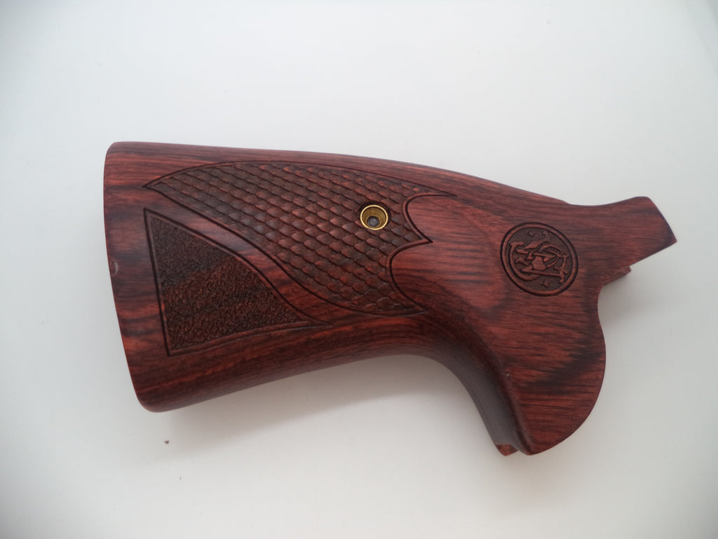 Smith & Wesson N Frame Round Butt Wood Grips - 414050000