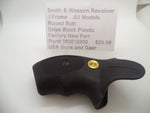 383810000 Smith & Wesson J Frame All Models Black Plastic Grips New