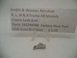 293740000 Smith & Wesson K L N X Frame All Models Frame Lock Arm New Part