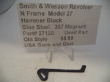 27120 Smith & Wesson N Frame Model 27 .357 Magnum Hammer Block Blue Steel Used