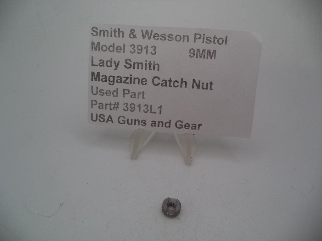 Smith & Wesson Model 3913 Magazine Catch Nut Lady Smith 9MM Used - 3913L1