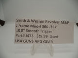 J473 Smith & Wesson Used J Frame Model 360 .357 Caliber .310" Smooth Trigger