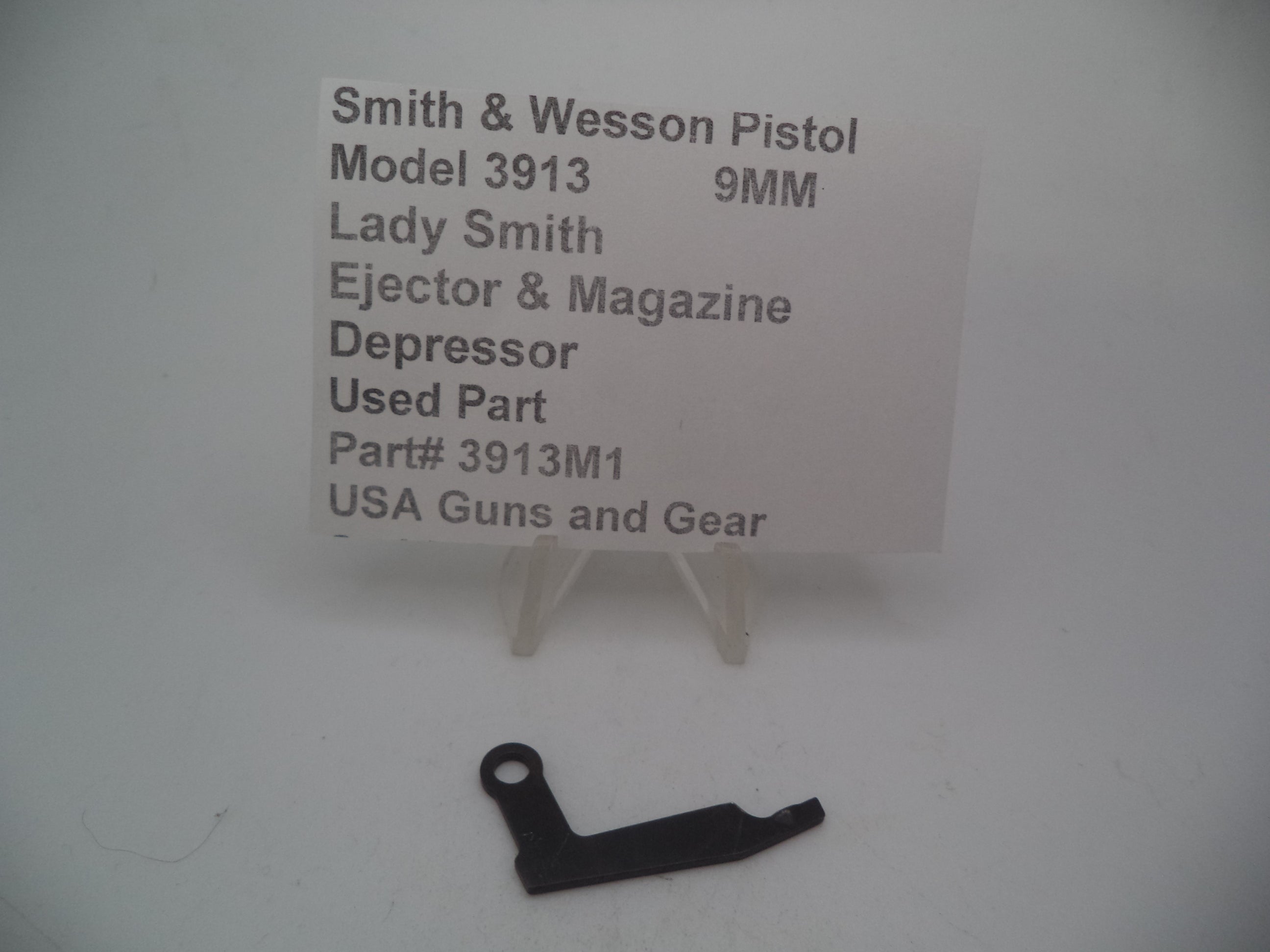 Smith & Wesson Model 3913 Ejector and Magazine Lady Smith 9MM Used - 3913M1