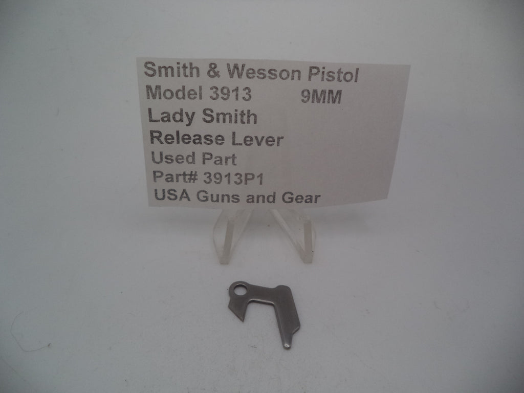 Smith & Wesson Model 3913 Release Lever Lady Smith 9MM Used - 3913P1