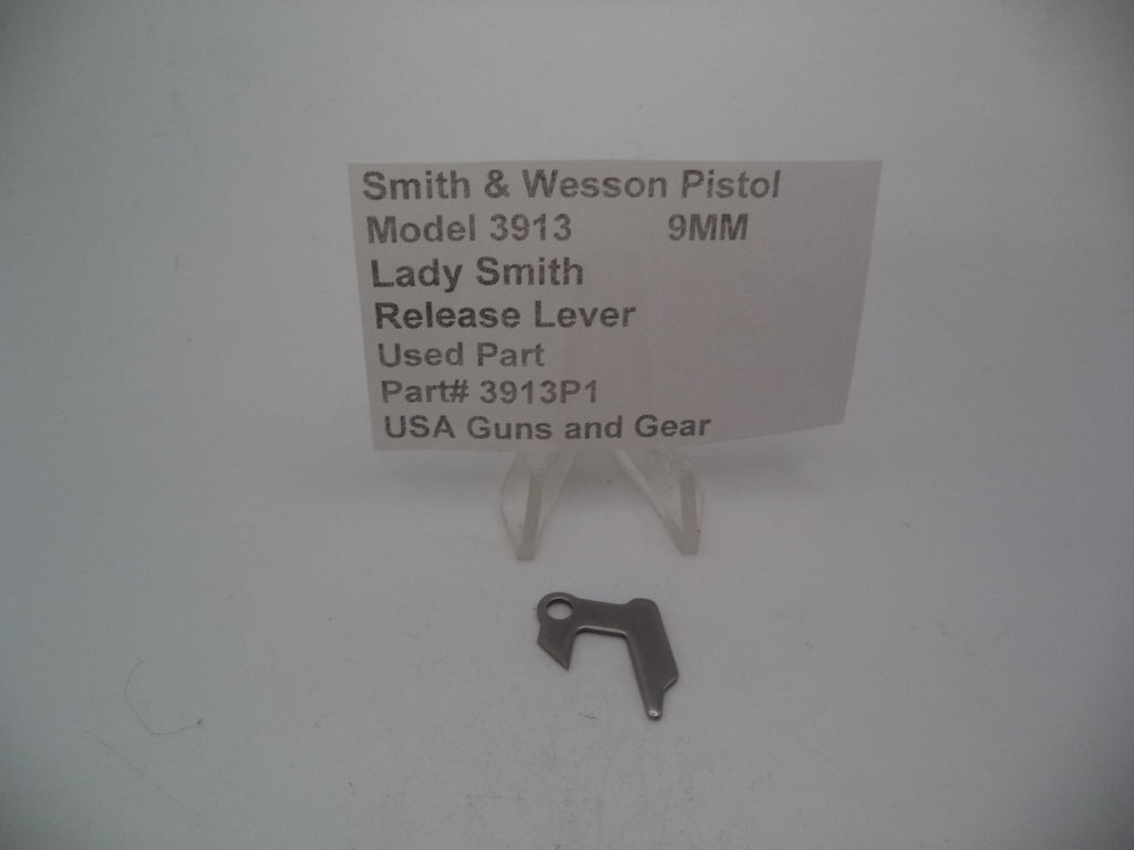 Smith & Wesson Pistol Model 3913 Release Lever Lady Smith 9MM Used