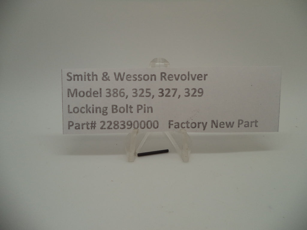 Smith & Wesson Locking Bolt Pin L N Frame Models 325PD 327 329PD 386 228390000
