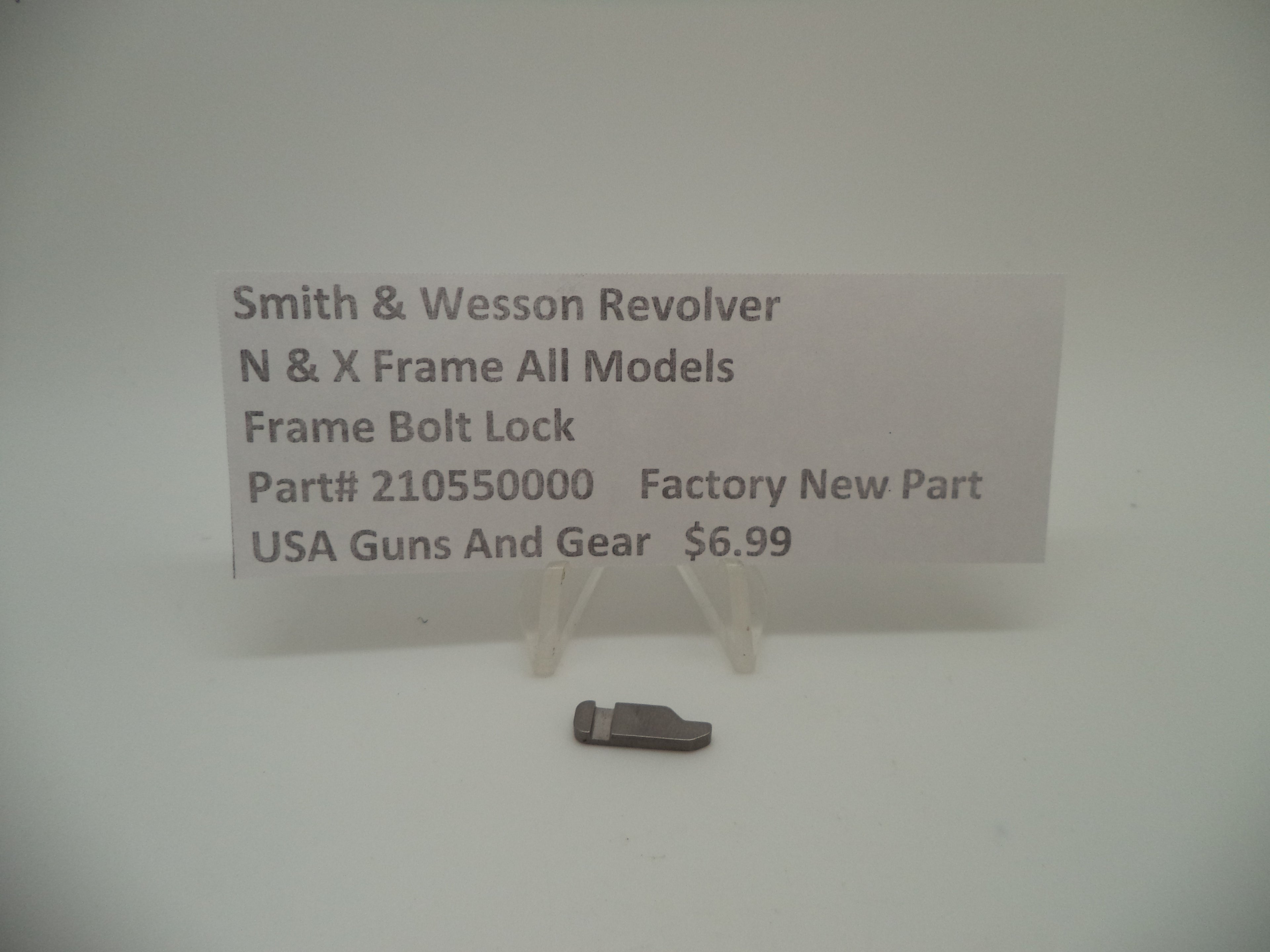 210550000 Smith & Wesson N & X Frames All Models Bolt Lock New Part
