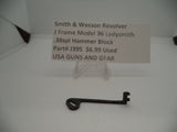 J395 Smith & Wesson Used J Frame Model 36 Ladysmith .38 Special Hammer Block