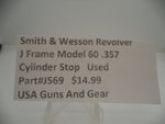 J569 Smith & Wesson Used J Frame Model 60 .357 Caliber Cylinder Stop & Spring -                                USA Guns And Gear-Your Favorite Gun Parts Store