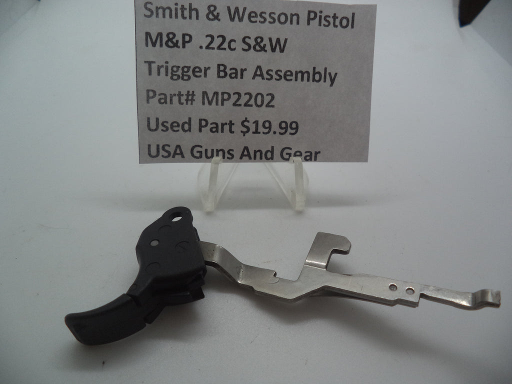 Smith & Wesson M&P 22 Compact Trigger Bar Assembly - Used OEM Part (Part #MP2202)