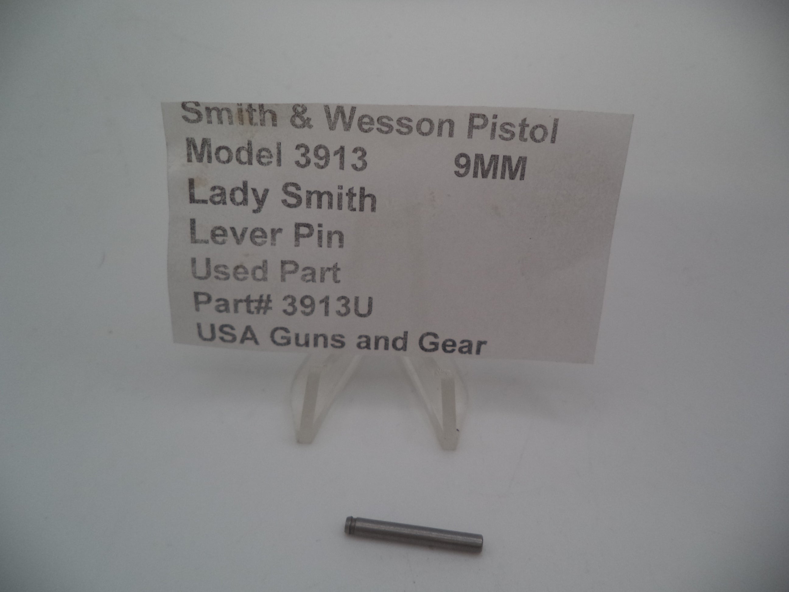 Smith & Wesson Model 3913 Lever Pin Lady Smith 9MM Used - 3913U