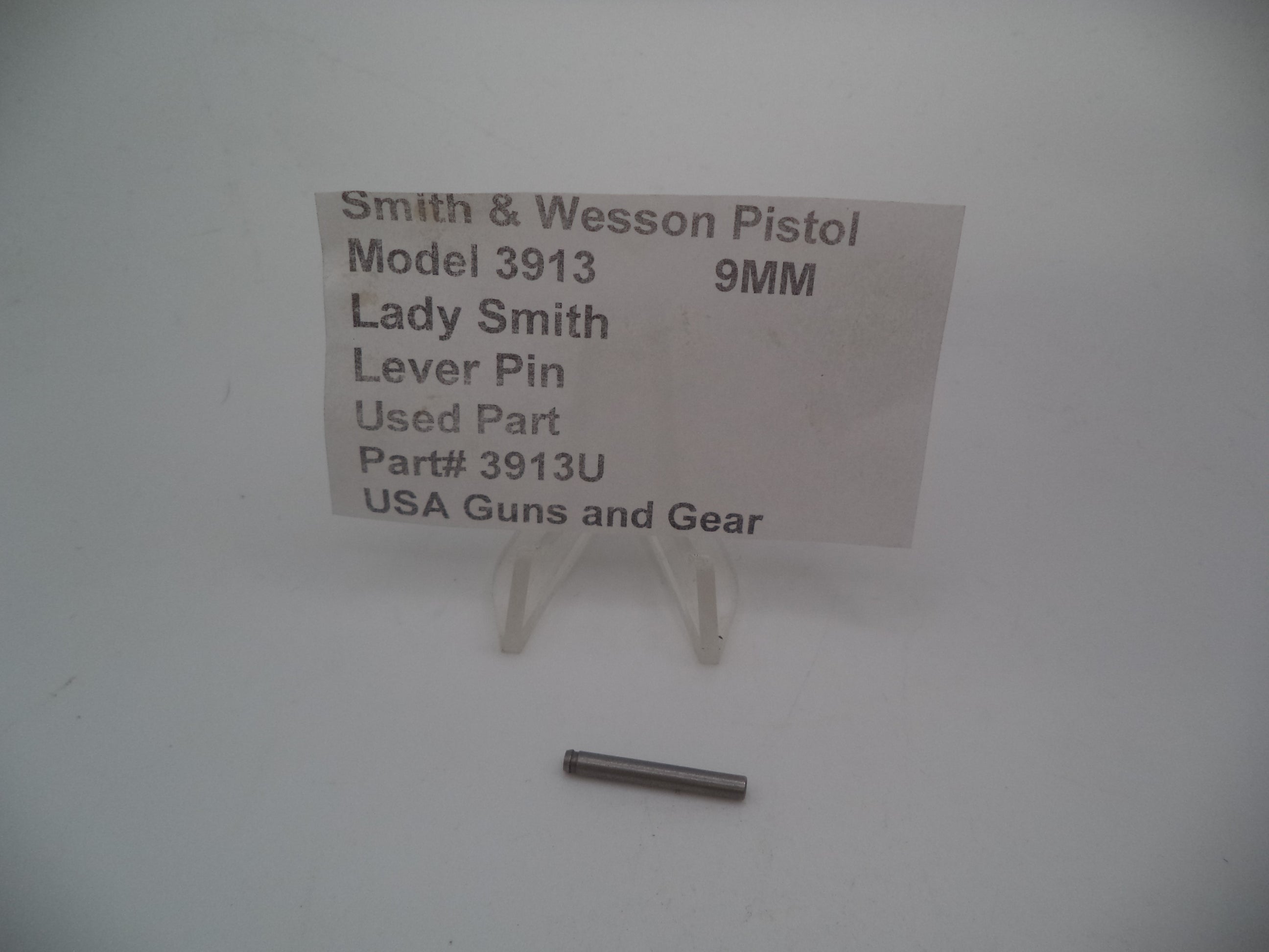 Smith & Wesson Model 3913 Lever Pin Lady Smith 9MM Used - 3913U
