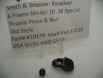 K10179 Smith & Wesson K Frame Model 10  .38 Special Thumb Piece & Nut Blue Steel