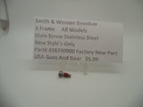 416790000 Smith & Wesson X Frame All Models Strain Screw New Style Only