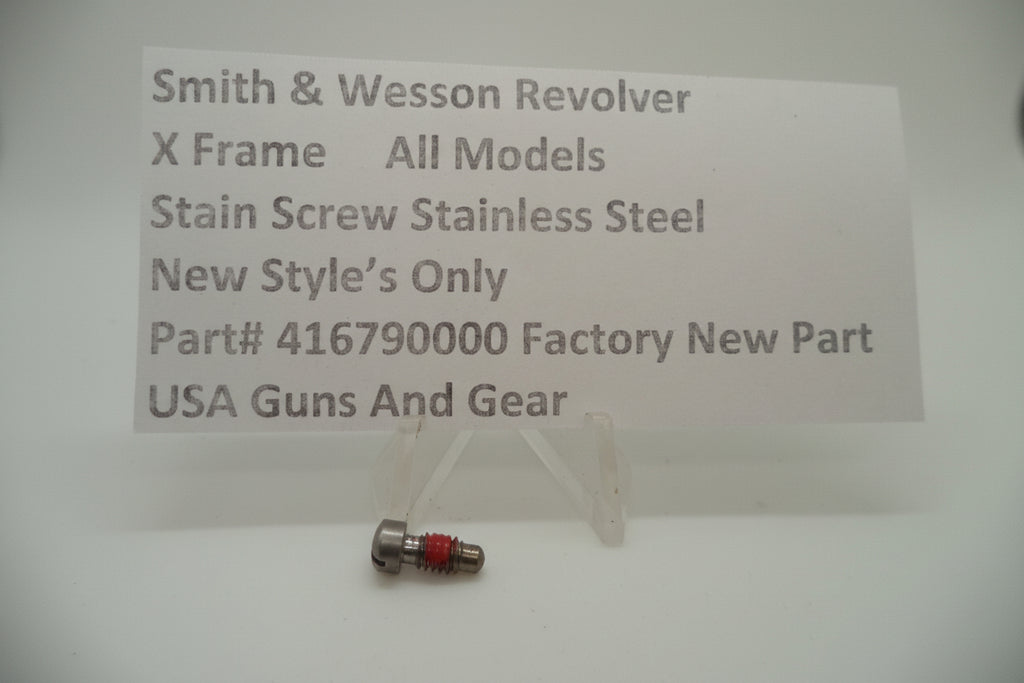 Smith & Wesson X Frame All Models Strain Screw New Style 416790000