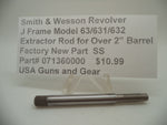 071360000 Smith and Wesson J Frame  Extractor Rod For Over a 2" Barrel