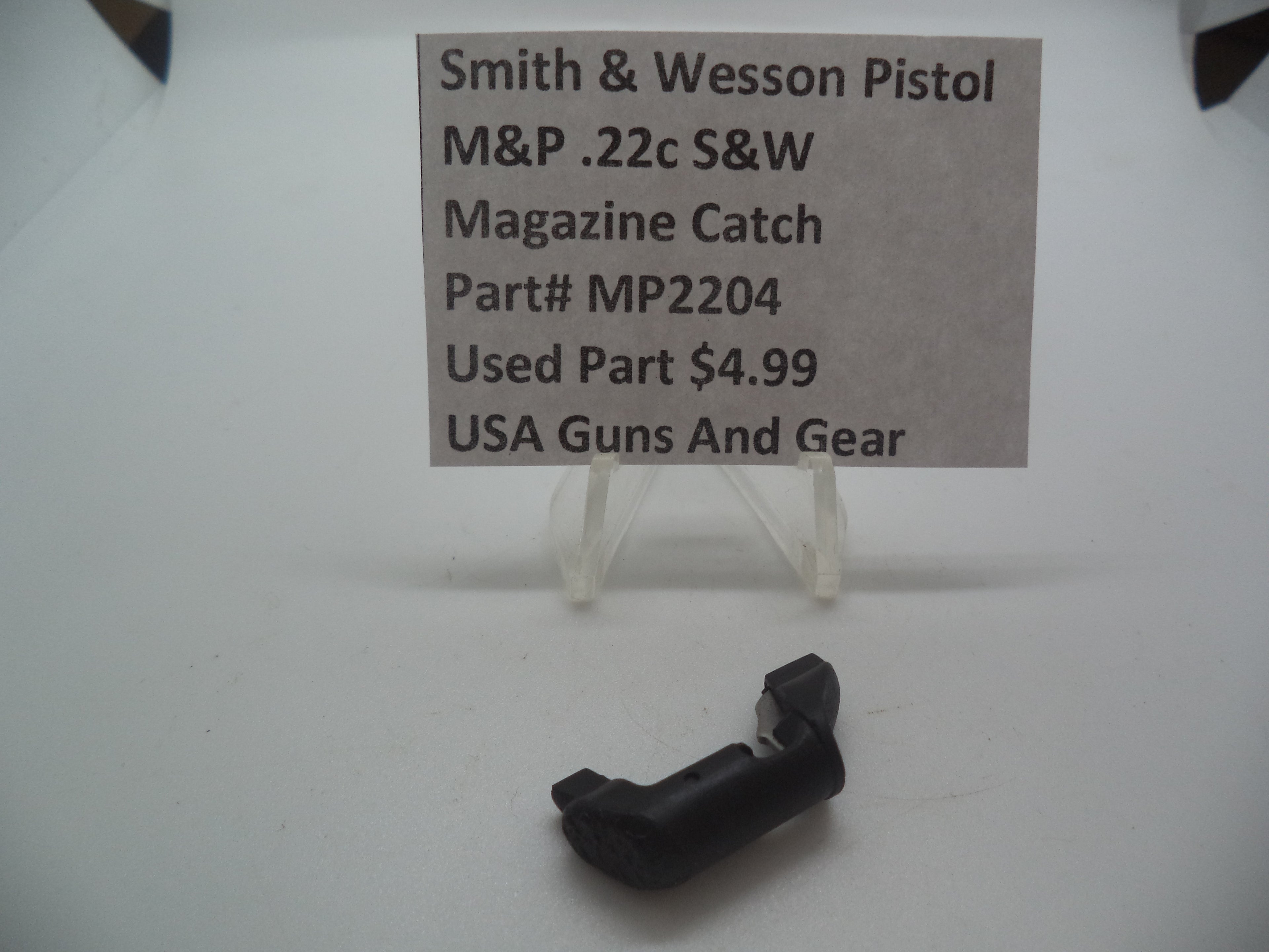Smith & Wesson M&P 22 Compact Magazine Catch MP2204