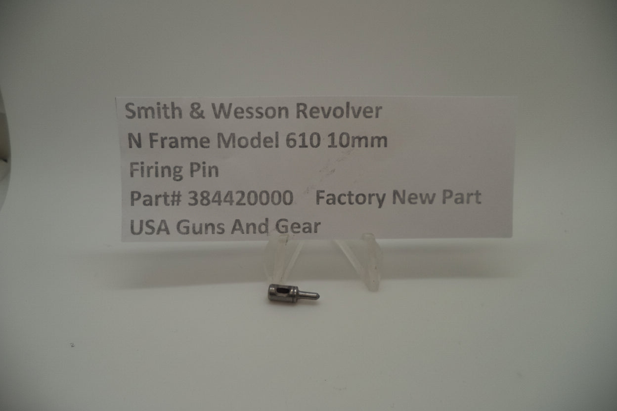 Smith & Wesson N Frame Model 610 Firing Pin 10mm Factory New Part 384420000