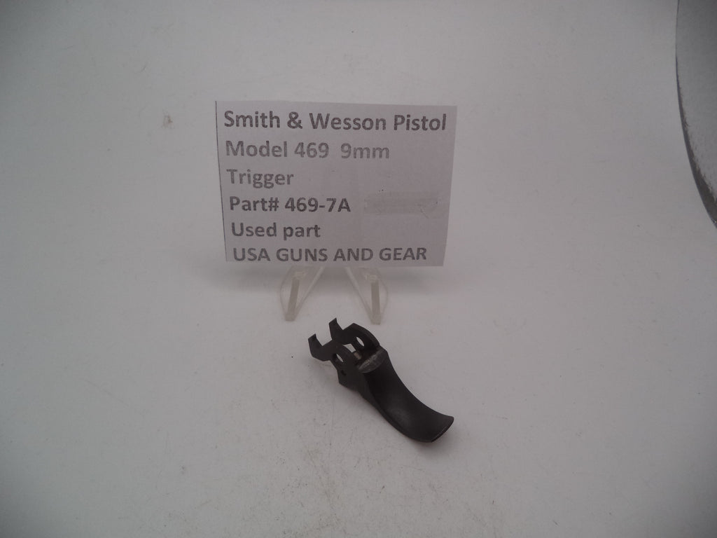 469-7A Smith & Wesson Pistol Model 469  9mm Trigger  Used Part
