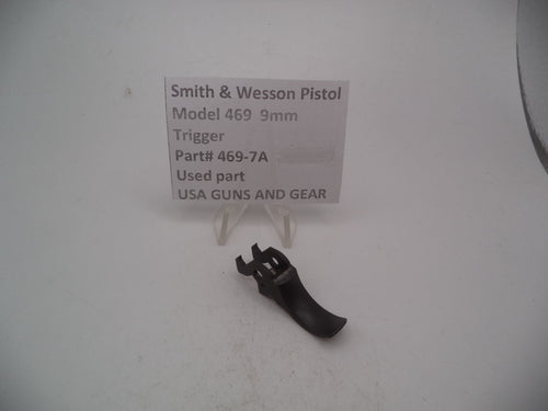 469-7A Smith & Wesson Pistol Model 469  9mm Trigger  Used Part