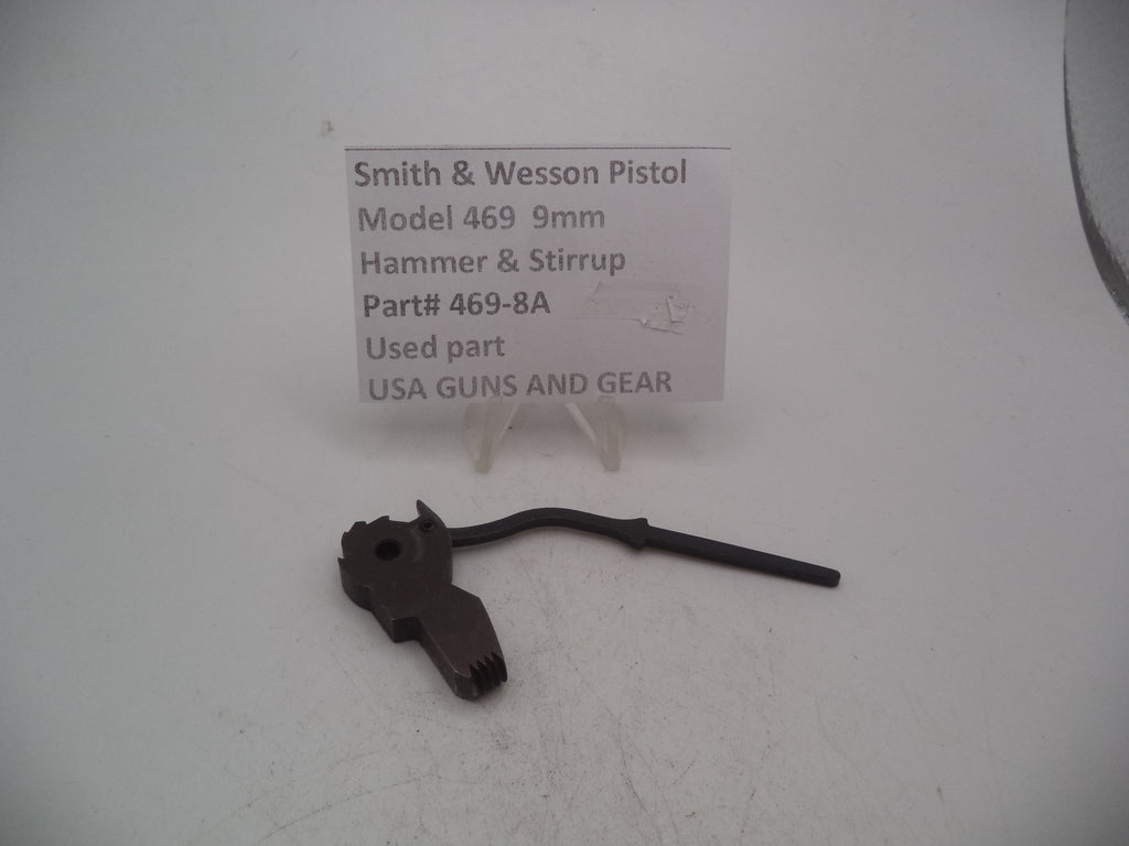 469-8A Smith & Wesson Pistol Model 469  9mm Hammer & Stirrup  Used Part