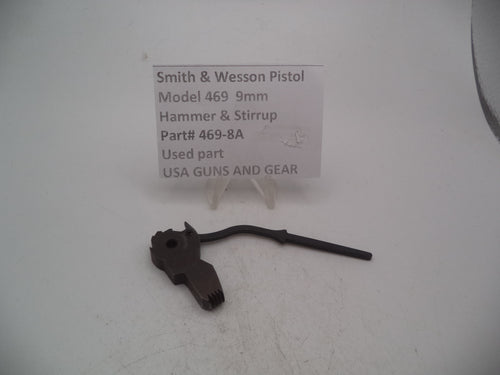 469-8A Smith & Wesson Pistol Model 469  9mm Hammer & Stirrup  Used Part