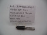 469-11A Smith & Wesson Pistol Model 469  9mm Mainspring & Plunger Used Part
