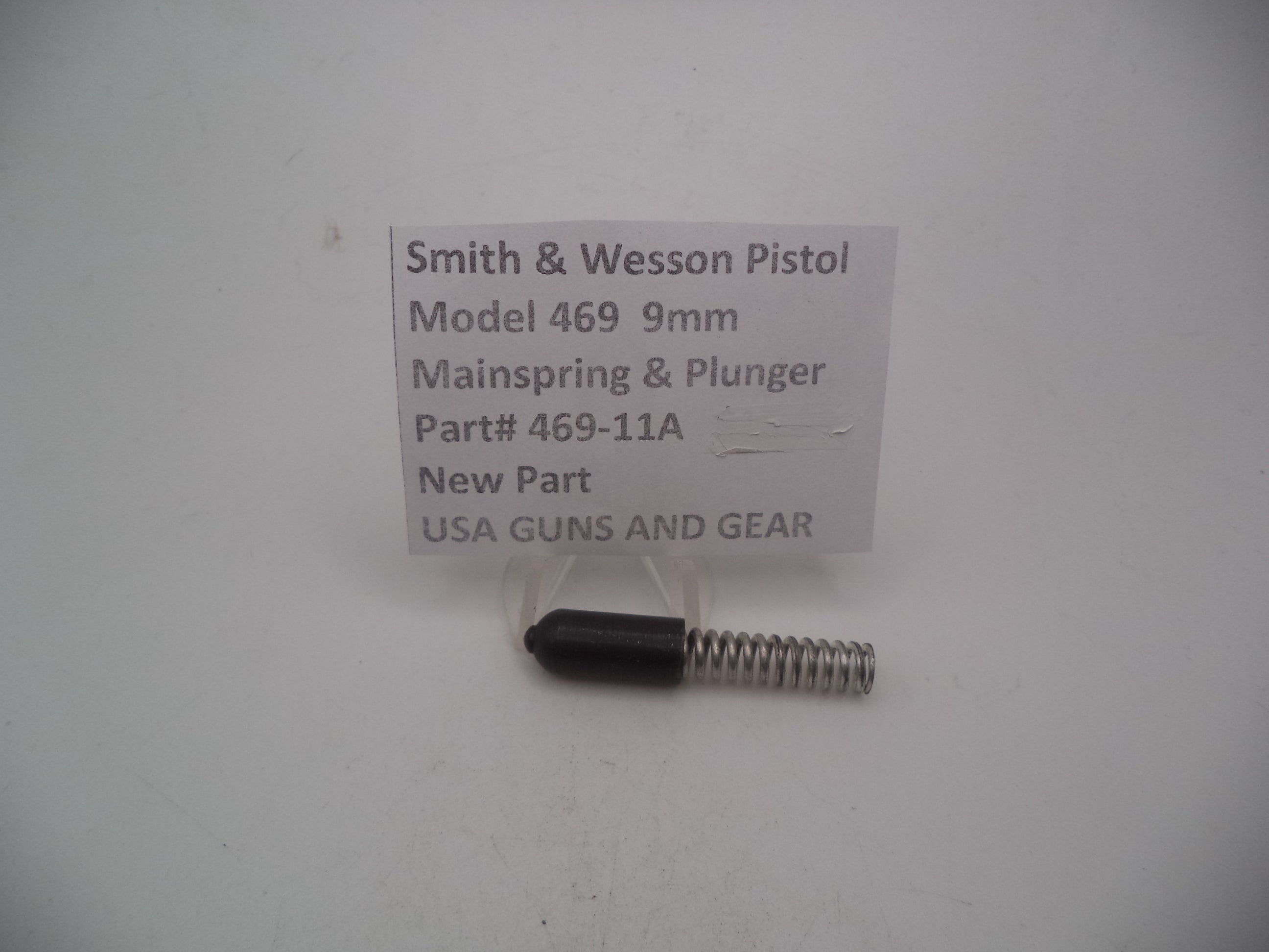 469-11A Smith & Wesson Pistol Model 469  9mm Mainspring & Plunger Used Part
