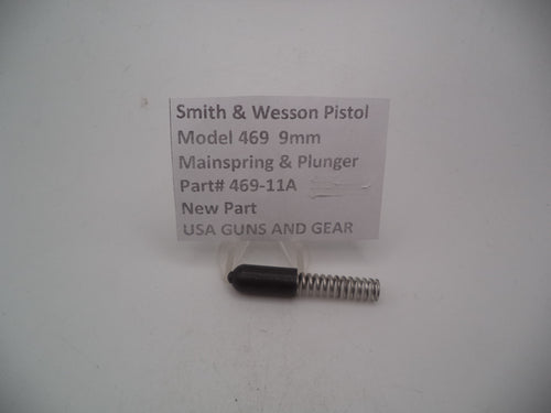 469-11A Smith & Wesson Pistol Model 469  9mm Mainspring & Plunger Used Part