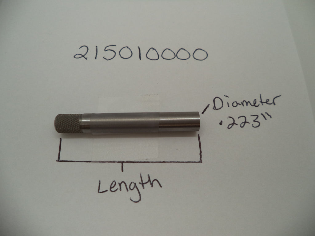 Smith & Wesson J Frame Extractor Rod Stainless Steel Models 60-9 & 649-3 - 215010000