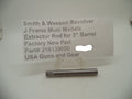 Smith & Wesson J Frame 3" Barrel Extractor Rod - Stainless Steel - Models 60-11, 317, 337, 360-1 - 216120000