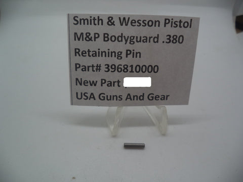 396810000 S&W Pistol M&P Bodyguard 380 Retaining Pin Factory New Part