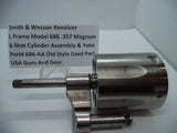 686-AA Smith & Wesson L Frame Model 686 Cylinder & Yoke 6 Shot Used