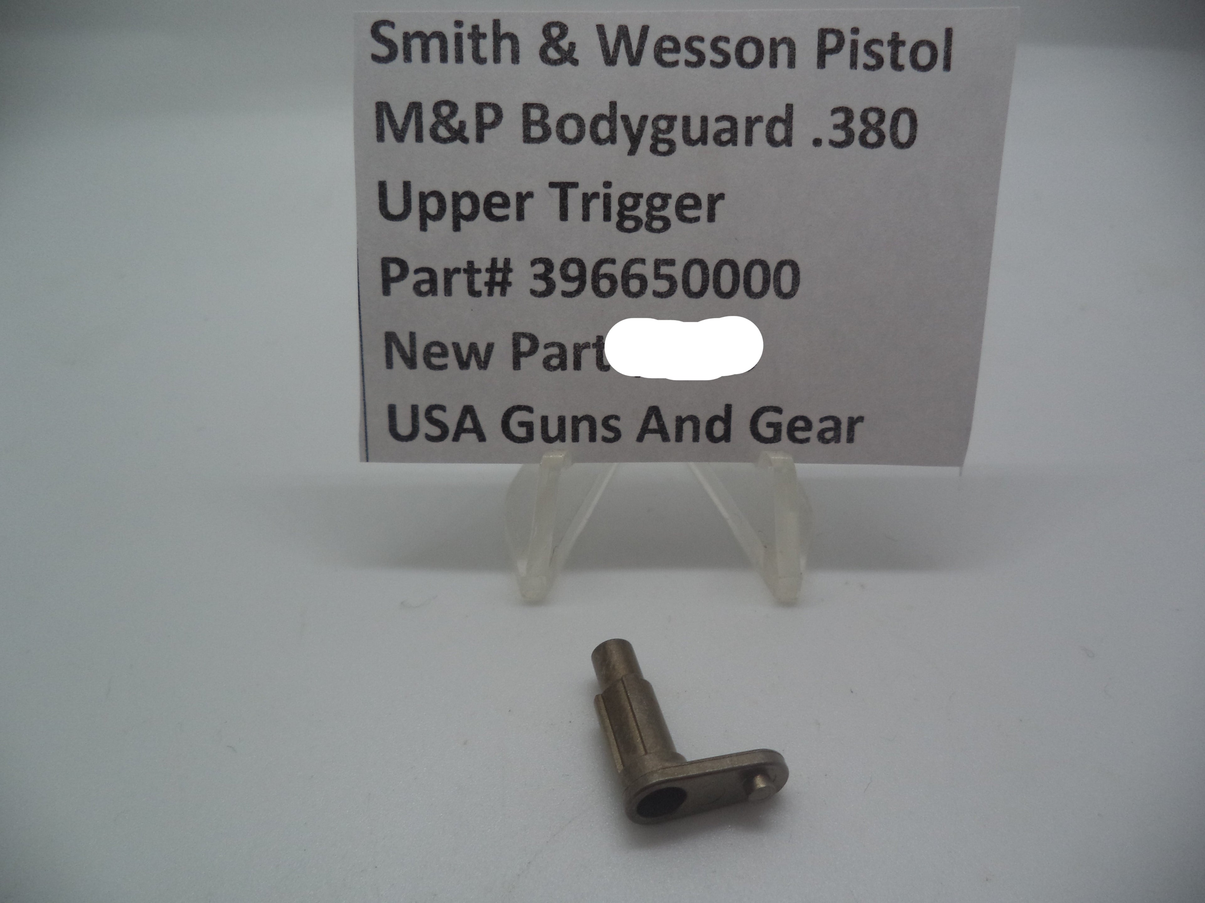 Smith & Wesson M&P Bodyguard 380 Upper Trigger Factory OEM 396650000
