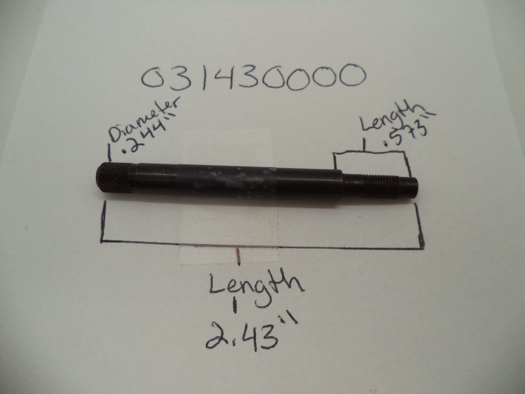 S&W N Frame Revolver Extractor Rod Model 329 & 325  3" Barrel 031430000