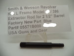 05571B000 Smith & Wesson L Model 386 Blue Extractor Rod 2.5" Barrel
