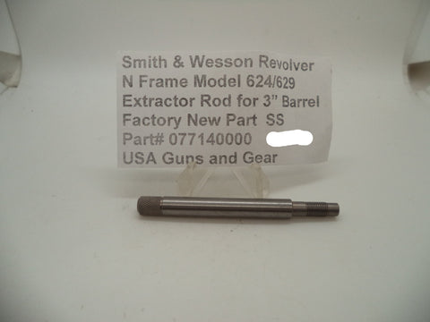 077140000 Smith & Wesson New N Frame Models 624, 629 3" Barrel Extractor Rod