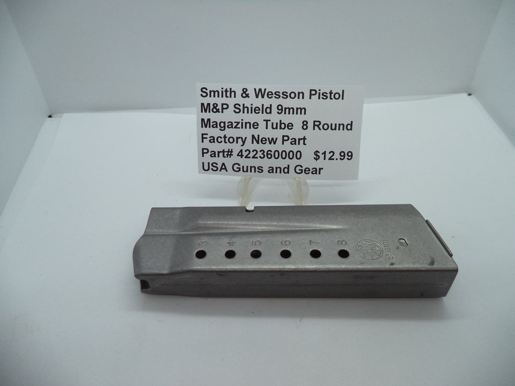 422360000 Smith & Wesson Pistol M&P Shield 9mm Magazine Tube 8 Round