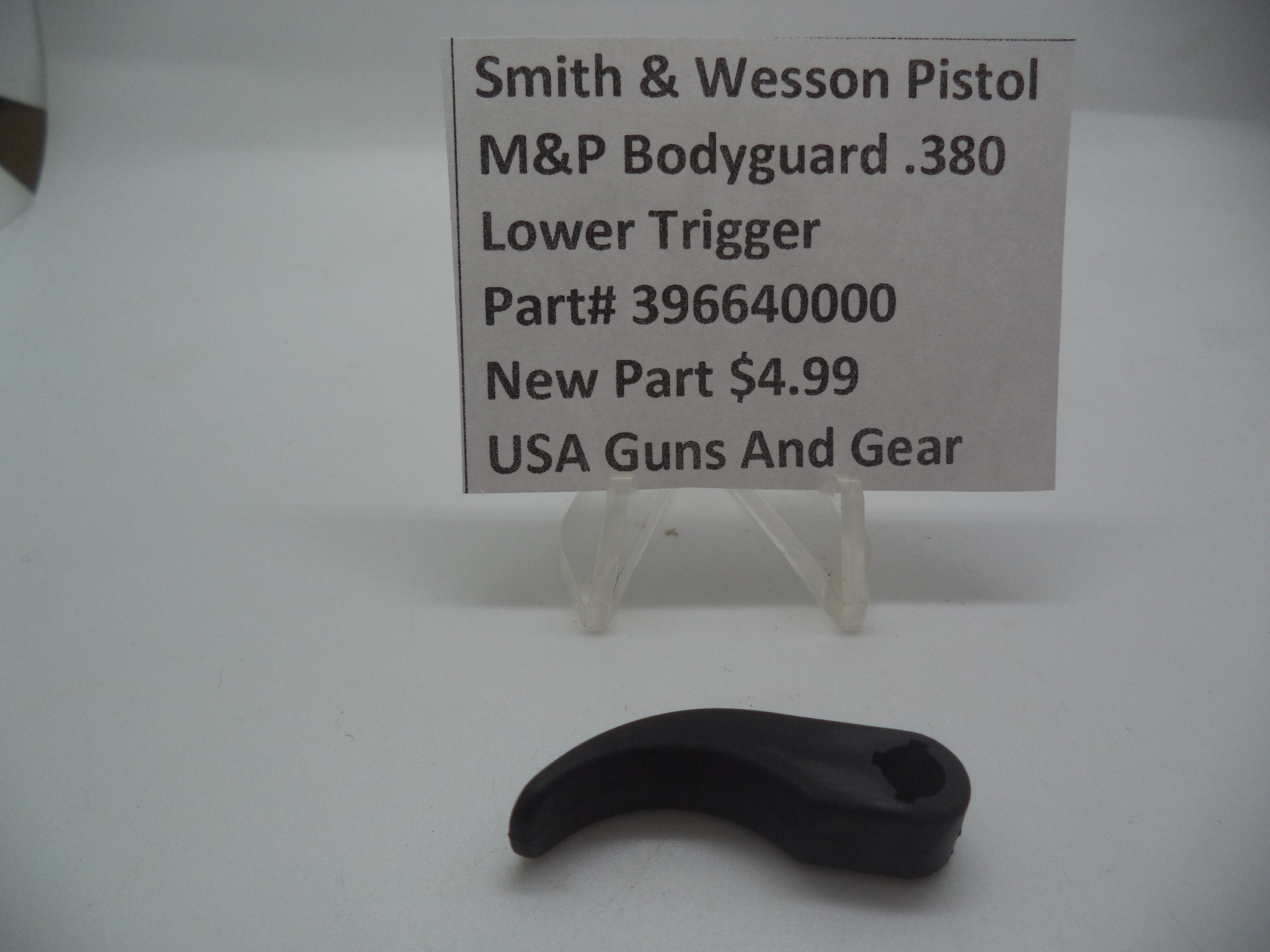 Smith & Wesson M&P Bodyguard 380 Lower Trigger | OEM 396640000