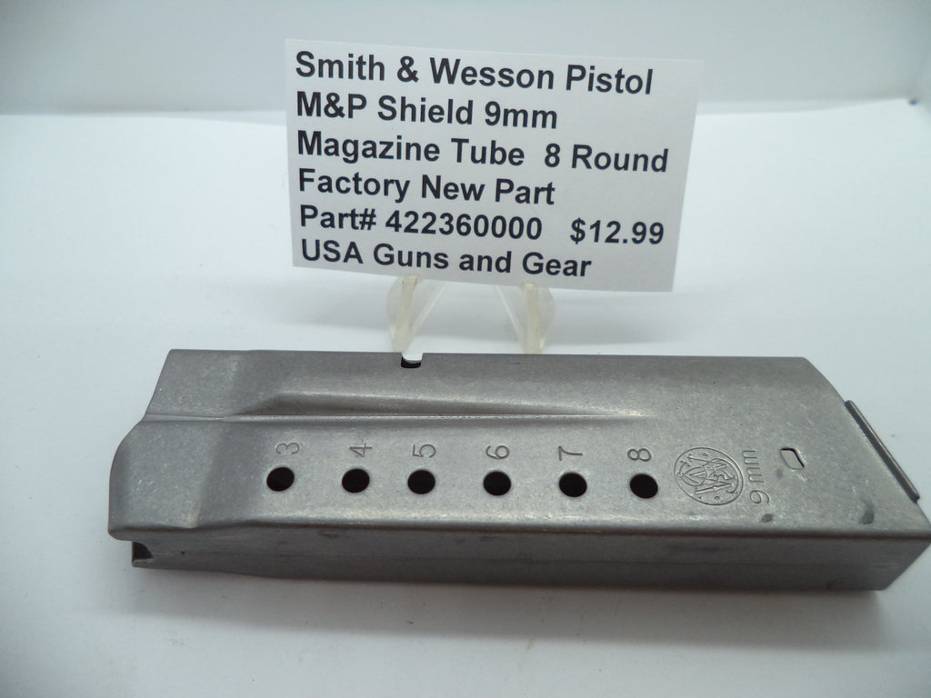 422360000 Smith & Wesson Pistol M&P Shield 9mm Magazine Tube 8 Round