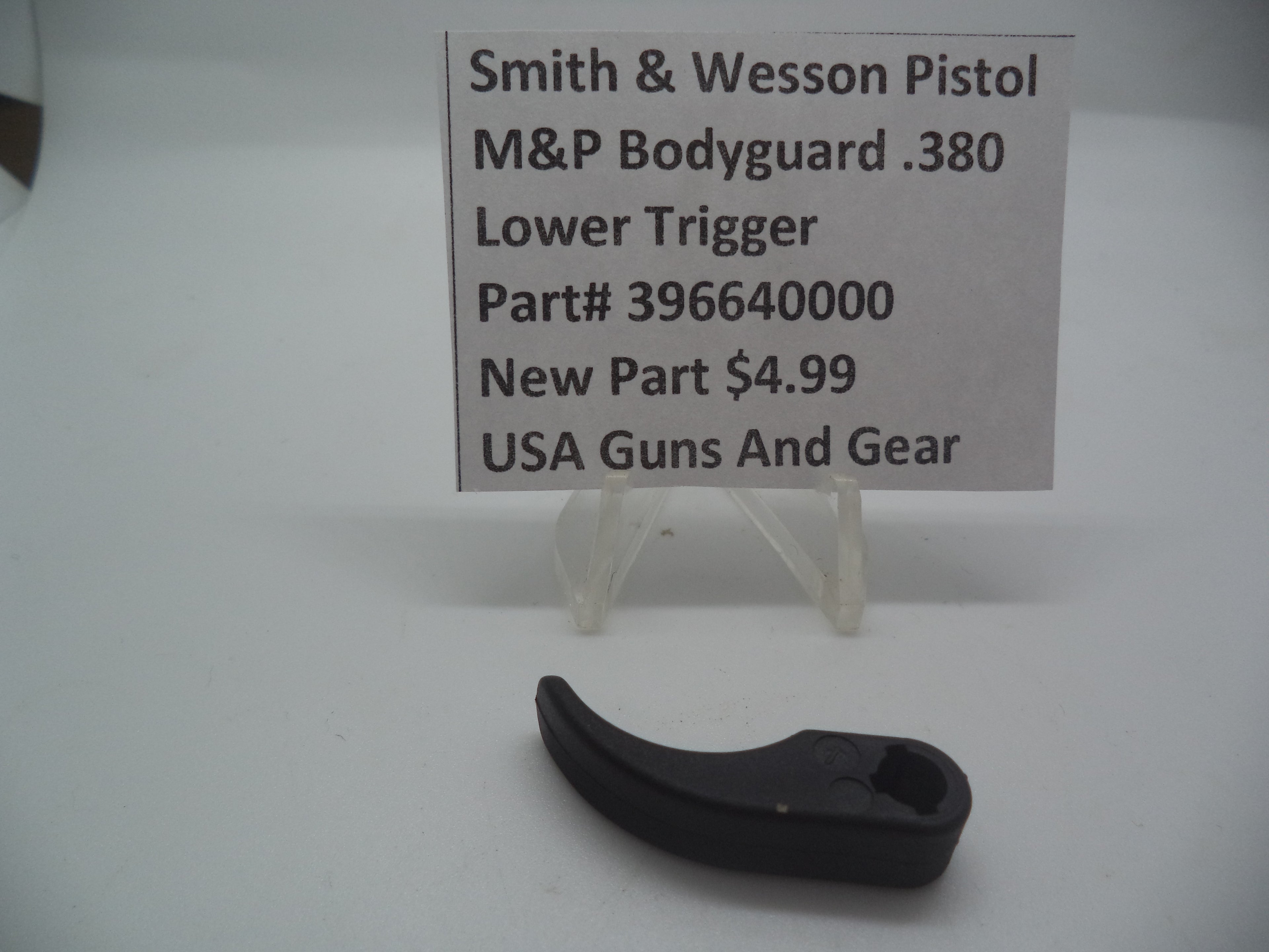 Smith & Wesson M&P Bodyguard 380 Lower Trigger | OEM 396640000