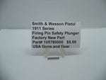 105780000 Smith & Wesson Pistol 1911 Series Firing Pin Safety Lever Spring New