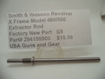 294190000 Smith & Wesson X Frame Models 460 500 Revolver Extractor Rod New Part