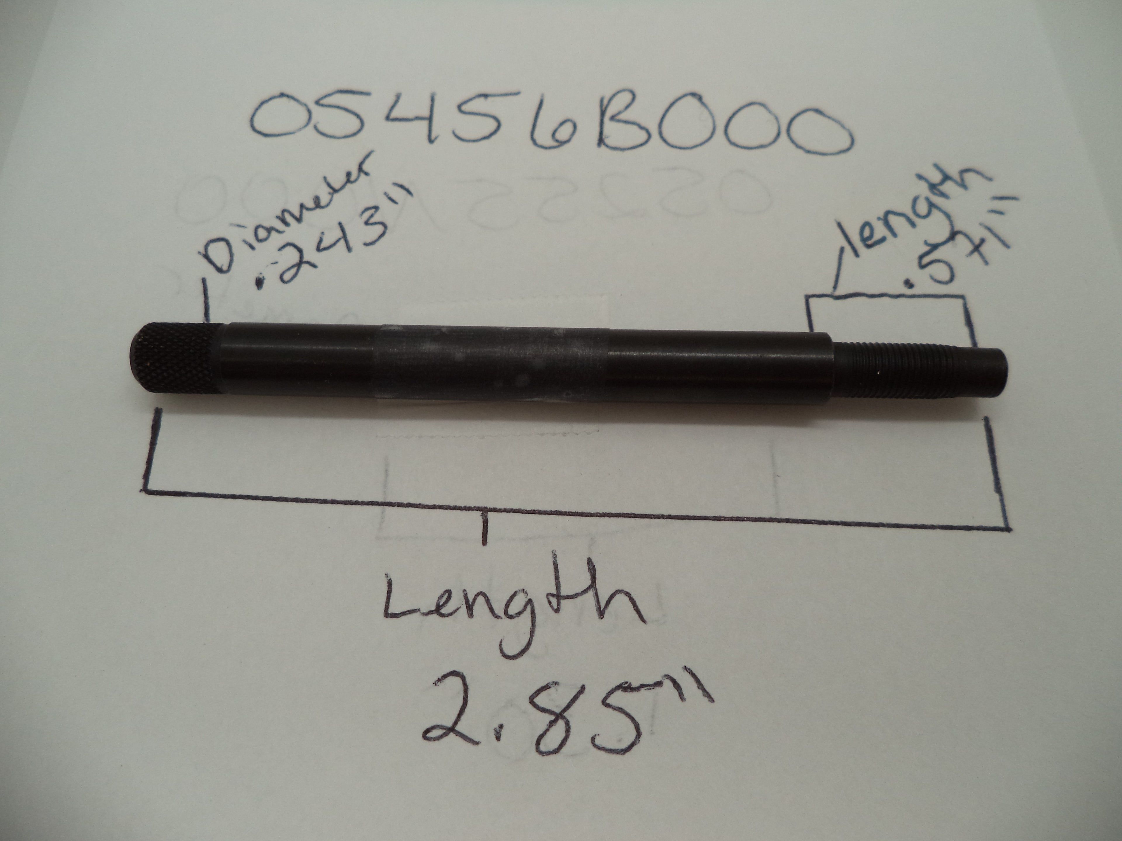 S&W N Frame Revolver Extractor Rod 4" or Longer Barrel 05456B000