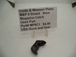 MP9C1 Smith & Wesson Pistol M&P 9 Shield 9mm Magazine Catch Used Part