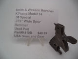 K410B Smith & Wesson Used K Frame Model 14 .38 Special .375" Wide Spur Hammer